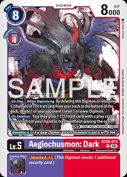 Aegiochusmon: Dark