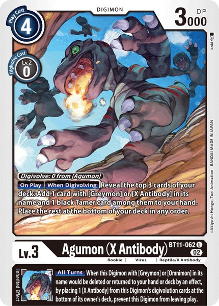 Agumon (X Antibody)