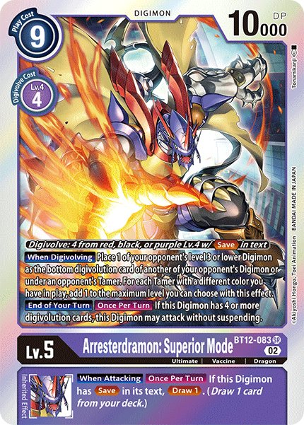 Arresterdramon: Superior Mode