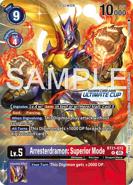 Arresterdramon: Superior Mode