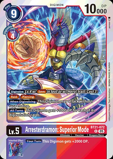 Arresterdramon: Superior Mode