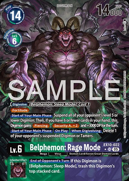 Belphemon: Rage Mode