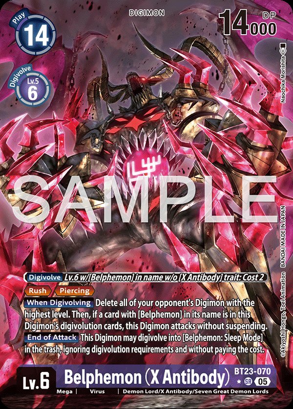 Belphemon (X Antibody)