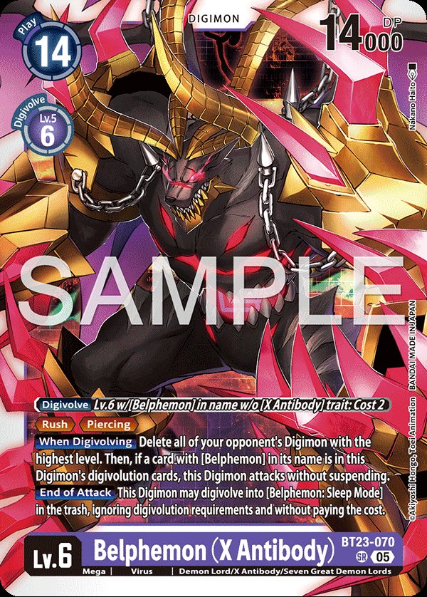 Belphemon (X Antibody)
