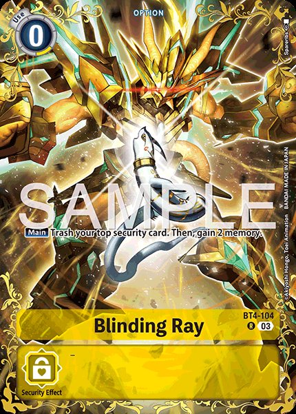 Blinding Ray