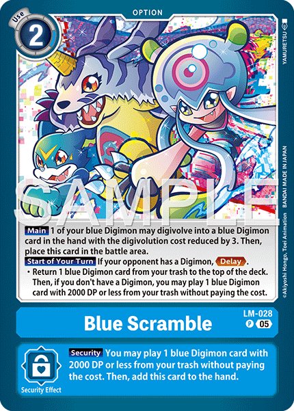 Blue Scramble
