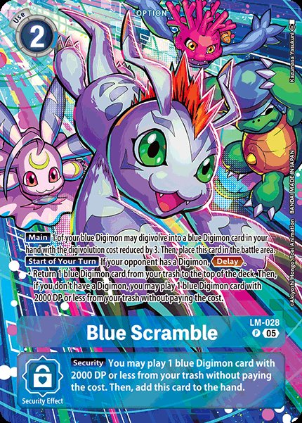 Blue Scramble