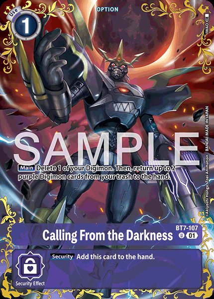 Calling From the Darkness