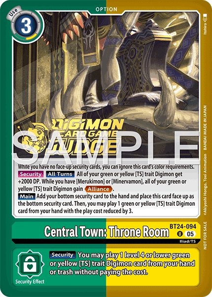 Central Town: Throne Room