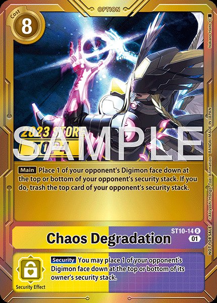 Chaos Degradation