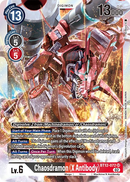 Chaosdramon (X Antibody)