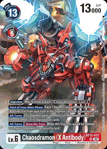 Chaosdramon (X Antibody)