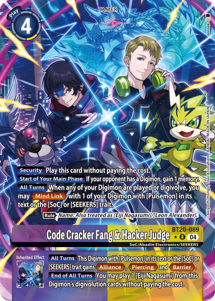 
                        Code Cracker Fang & Hacker Judge
                      
