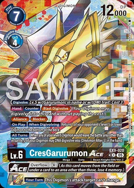 CresGarurumon ACE