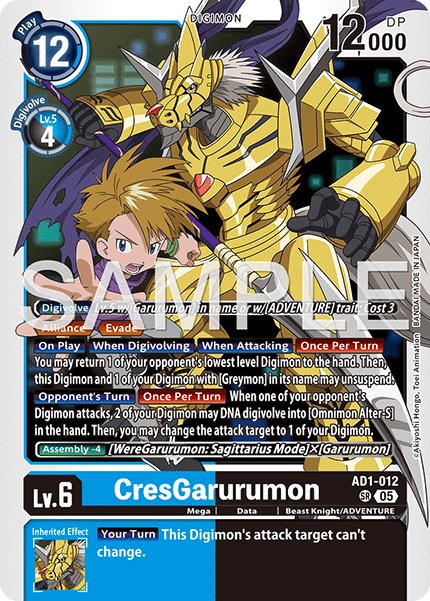 CresGarurumon
