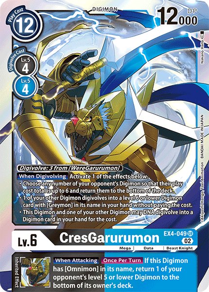 CresGarurumon