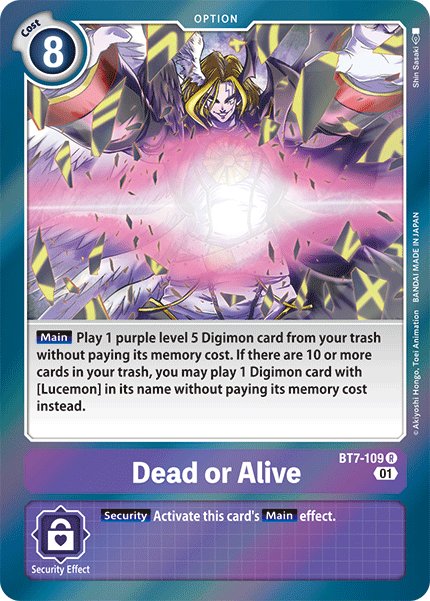 Dead or Alive