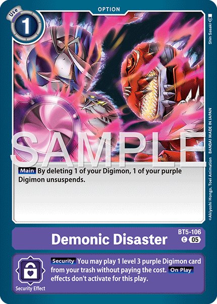 Demonic Disaster