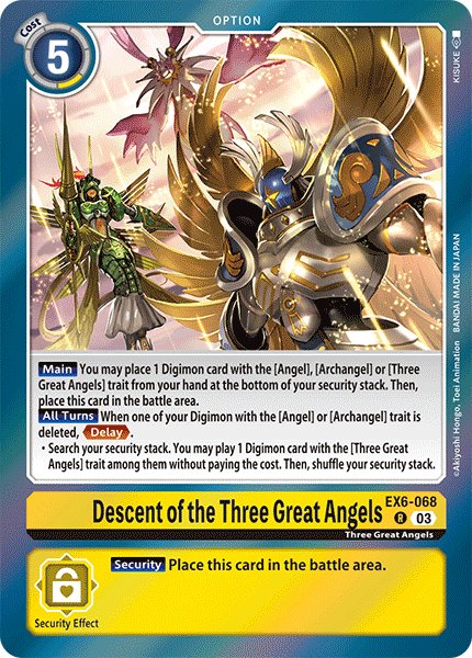 
                        Descent of the Three Great Angels
                      