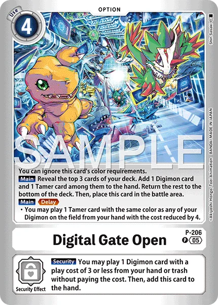 Digital Gate Open