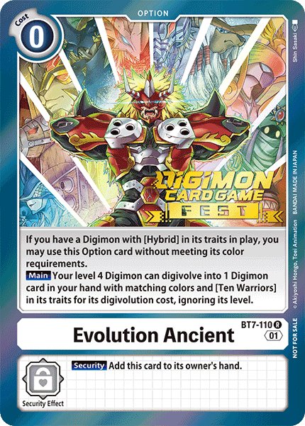 Evolution Ancient