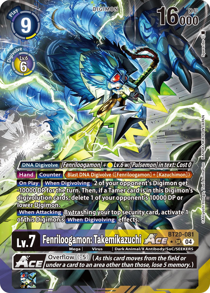 
                        Fenriloogamon: Takemikazuchi ACE
                      