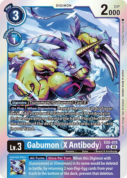 Gabumon (X Antibody)