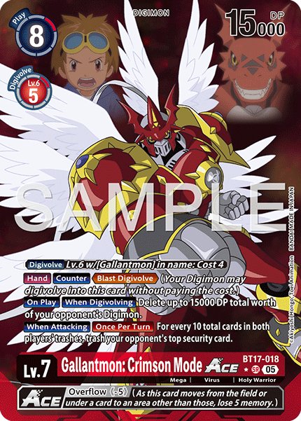 Gallantmon: Crimson Mode ACE