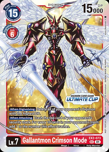 Gallantmon Crimson Mode