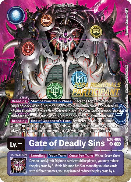 Gate of Deadly Sins