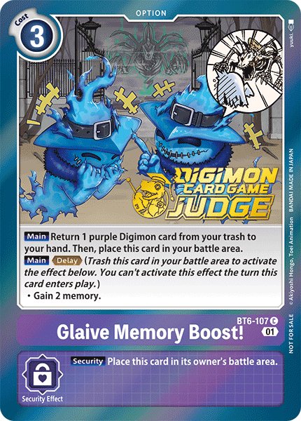 Glaive Memory Boost!