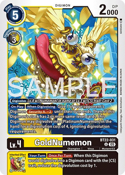GoldNumemon