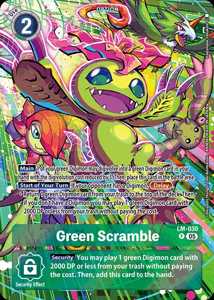 Green Scramble