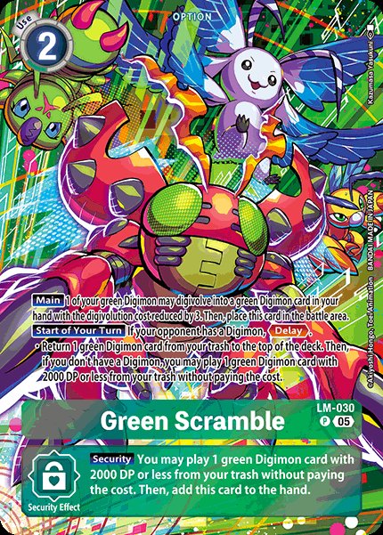 Green Scramble