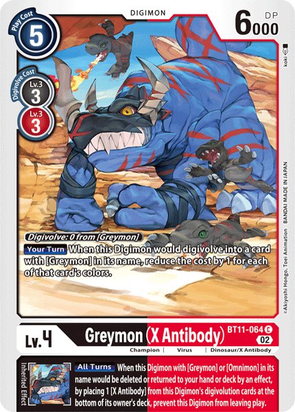Greymon (X Antibody)