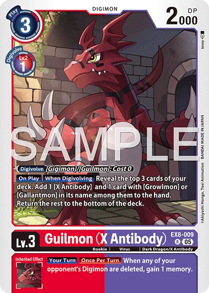 Guilmon (X Antibody)
