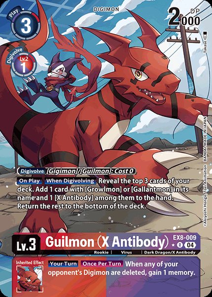 Guilmon (X Antibody)