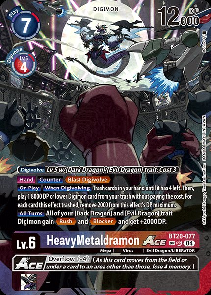 HeavyMetaldramon ACE