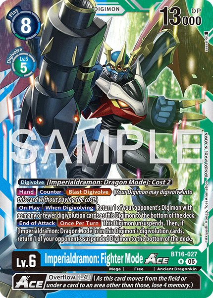 Imperialdramon: Fighter Mode ACE
