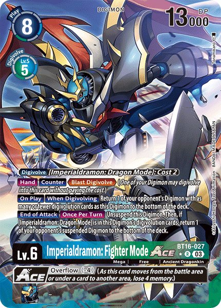 Imperialdramon: Fighter Mode ACE