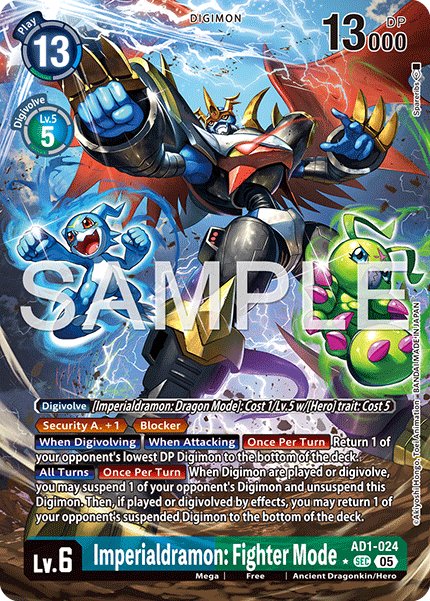 Imperialdramon: Fighter Mode