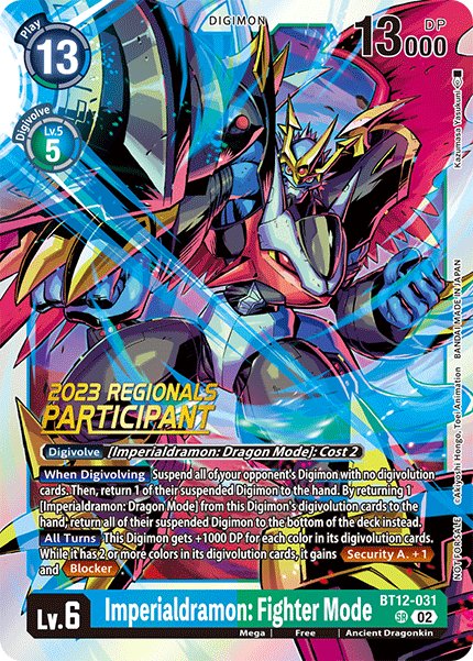 Imperialdramon: Fighter Mode