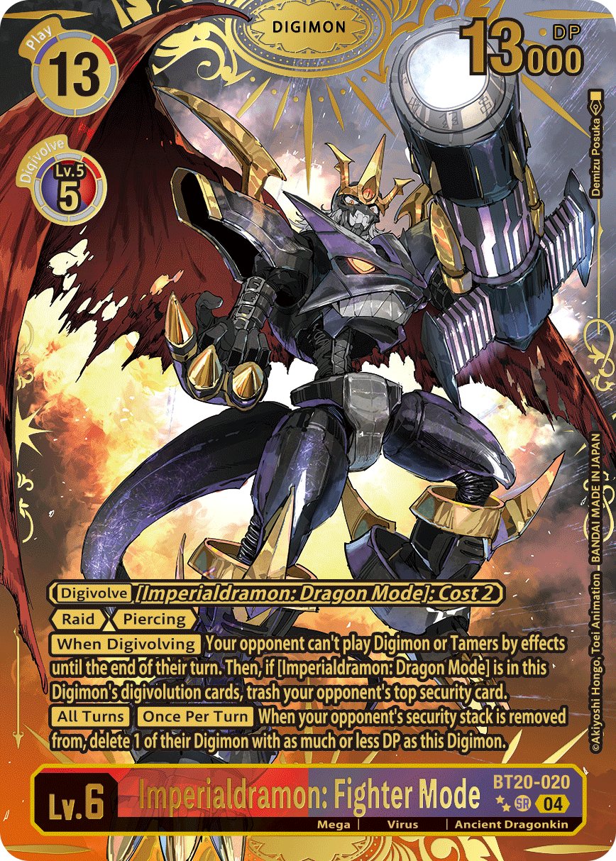 Imperialdramon: Fighter Mode