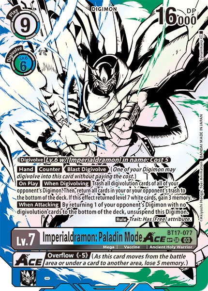 
                        Imperialdramon: Paladin Mode ACE
                      