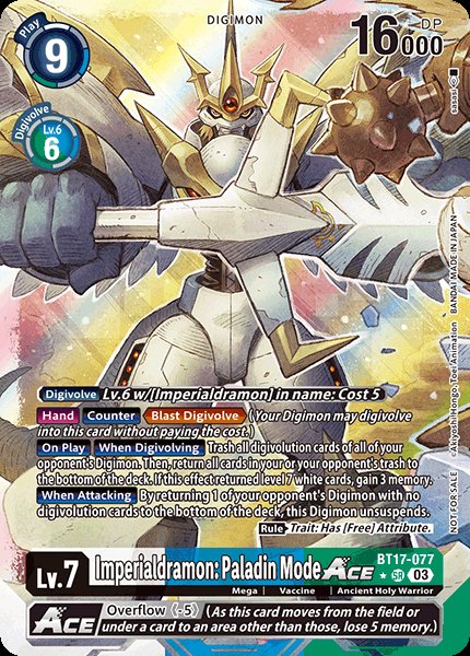 Imperialdramon: Paladin Mode ACE