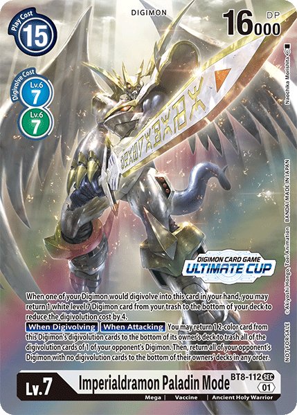 Imperialdramon Paladin Mode