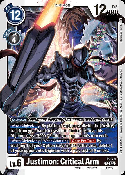 Justimon: Critical Arm