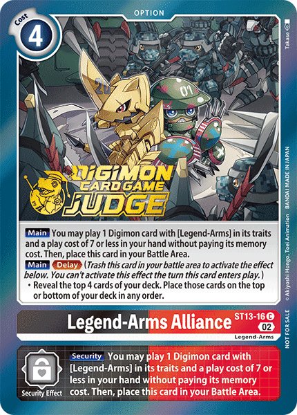 Legend-Arms Alliance