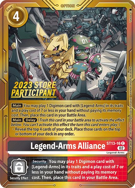 Legend-Arms Alliance
