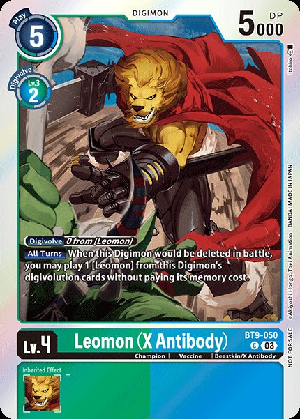Leomon (X Antibody)